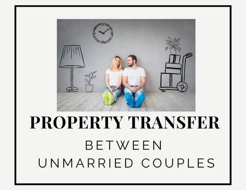 property transfer between couples